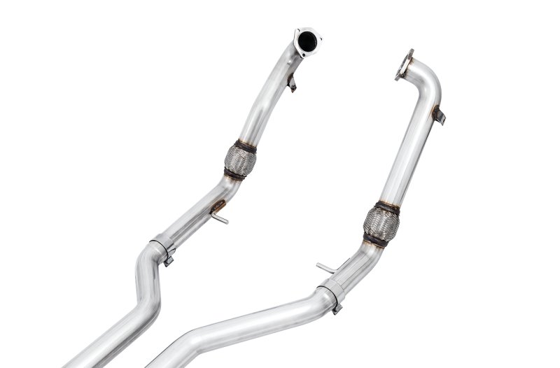AWE Tuning Audi B9 S5 Sportback Track Edition Exhaust - Non-Resonated (Silver 90mm Tips)