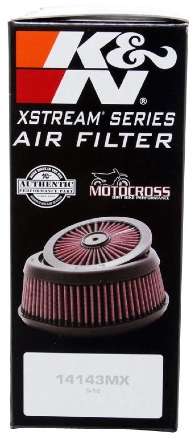 K&N 03-08 Honda CRF450R / 04-09 Honda CRF250R Replacement Drop In Air Filter