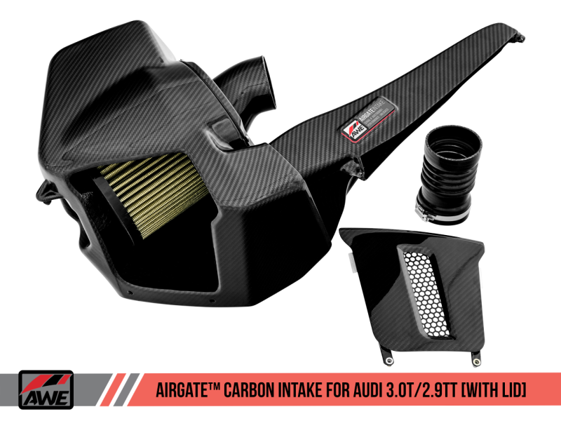 AWE Tuning Audi B9/B9.5 S4/S5/RS5 3.0T Carbon Fiber AirGate Intake w/ Lid