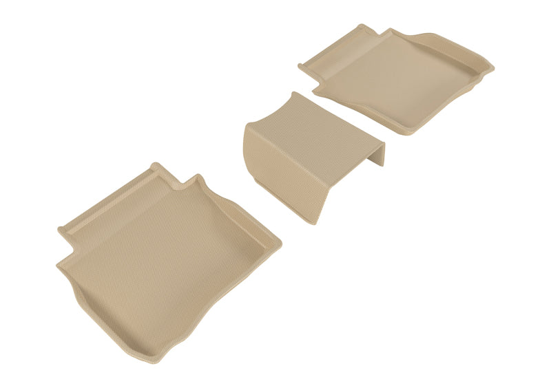 3D MAXpider 2017-2019 Buick Lacrosse Kagu 2nd Row Floormats - Tan