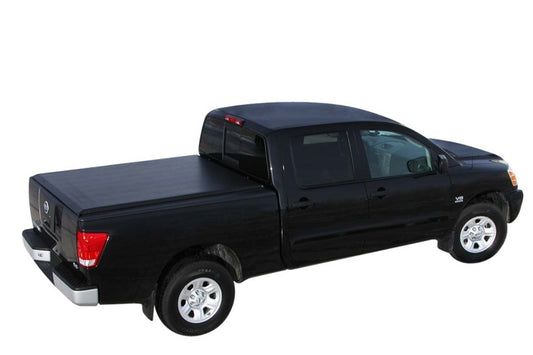 Access Literider 04-15 Titan Crew Cab 5ft 7in Bed (Clamps On w/ or w/o Utili-Track) Roll-Up Cover