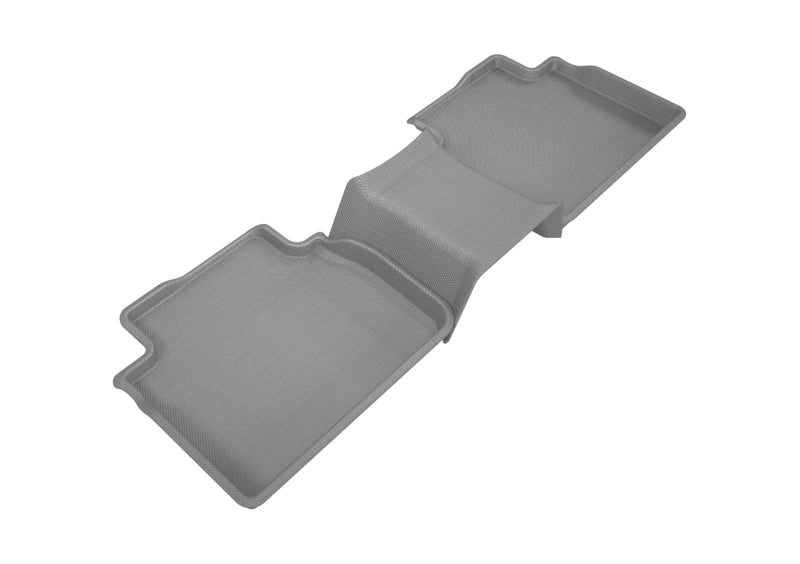 3D MAXpider 2018-2020 Toyota Camry Kagu 2nd Row Floormats - Gray