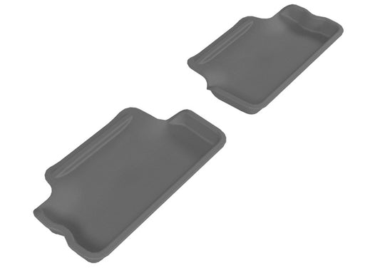 3D MAXpider 2007-2013 Mini Cooper Hardtop Kagu 2nd Row Floormats - Gray