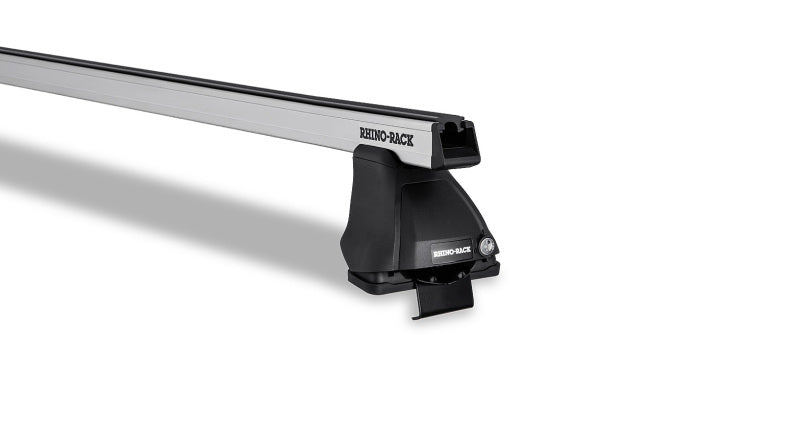 Rhino-Rack 16-21 Nissan Titan 4 Door Pick Up Heavy Duty 2500 2 Bar Roof Rack - Silver