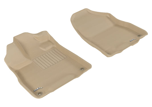 3D MAXpider 2014-2020 Acura MDX Kagu 1st Row Floormat - Tan