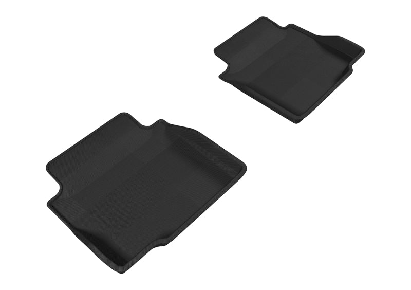 3D MAXpider 2006-2013 Chevrolet Impala/Impala Limited Kagu 2nd Row Floormats - Gray