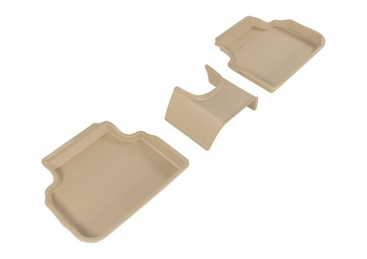 3D MAXpider 2016-2019 Mini Clubman Kagu 2nd Row Floormats - Tan