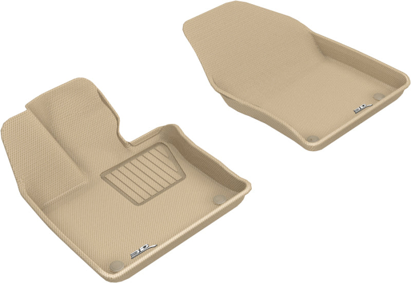 3D MAXpider 2019-2020 Lexus UX Kagu 1st Row Floormat - Tan