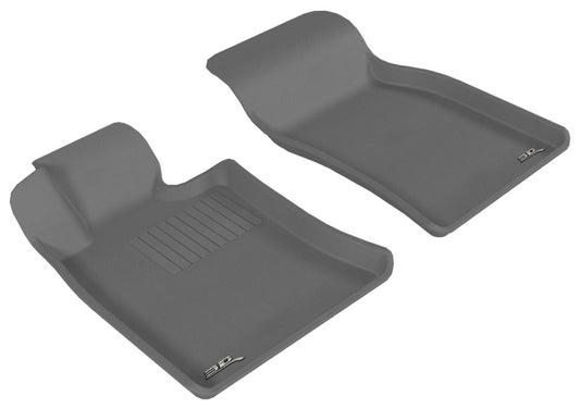 3D MAXpider 2007-2013 Mini Cooper Hardtop/Convertible/Clubman Kagu 1st Row Floormat - Gray