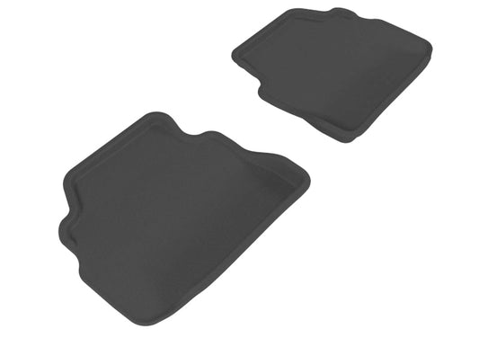 3D MAXpider 2007-2013 BMW 3 Series E92 Kagu 2nd Row Floormats - Black