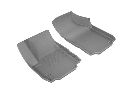 3D MAXpider 2018-2020 Chevrolet Equinox Kagu 1st Row Floormat - Gray