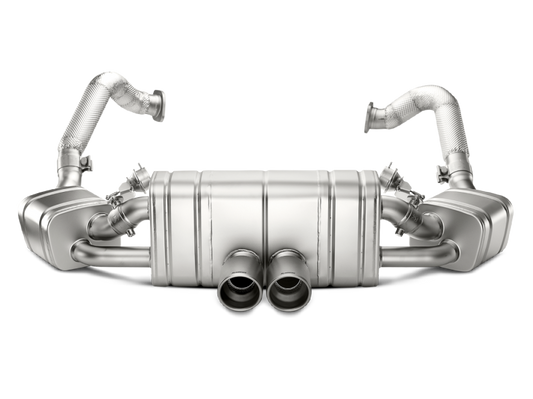 Akrapovic 16-16 Porsche Boxster Spyder (981) Slip-On Line (Titanium) w/ Titanium Tips