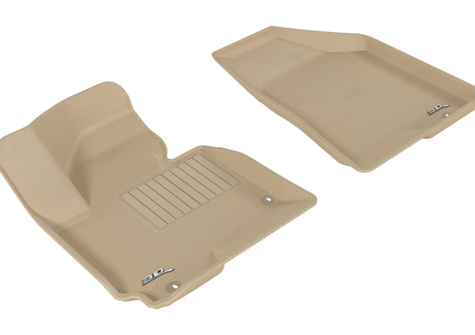 3D MAXpider 2014-2016 Kia/Hyundai Sportage/Tucson Kagu 1st Row Floormat - Tan