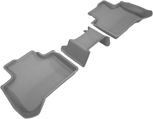 3D MAXpider 2018-2020 BMW X3 (G01)/X4 (G02) Kagu 2nd Row Floormats - Gray