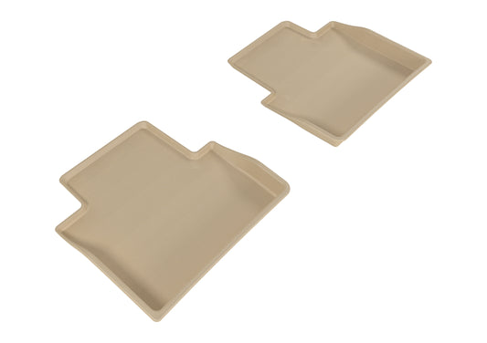 3D MAXpider 2015-2017 Chrysler 200 Kagu 2nd Row Floormats - Tan