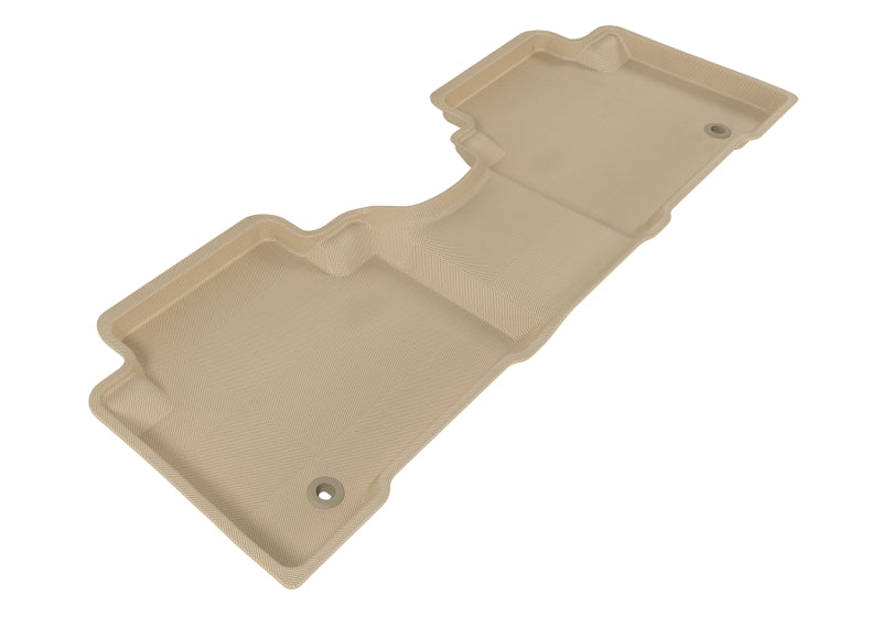 3D MAXpider 2013-2019 Hyundai Santa Fe/Santa Fe Xl Kagu 2nd Row Floormats - Tan