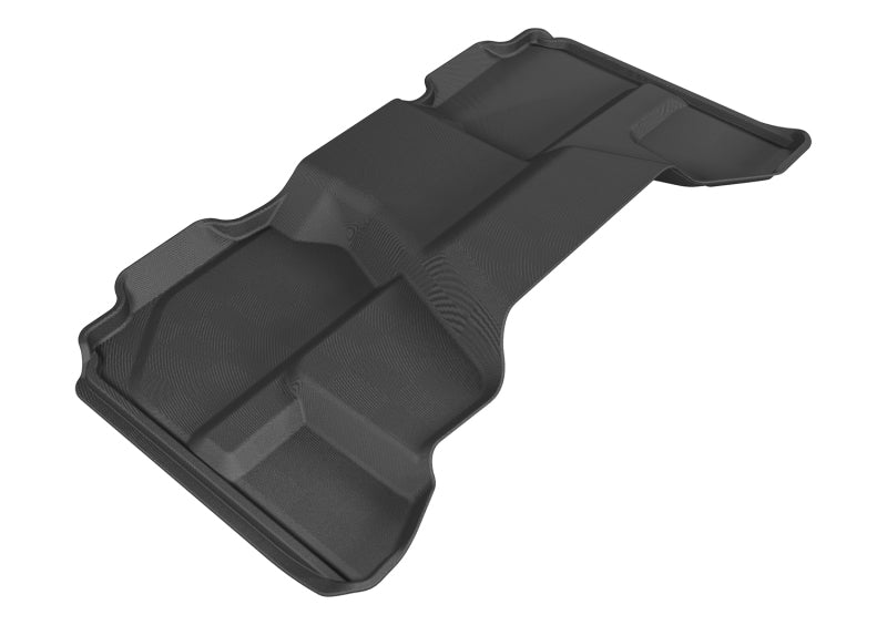 3D MAXpider 2007-2013 Chevrolet/GMC Silverado Extended Cab Kagu 2nd Row Floormats - Gray