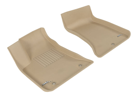 3D MAXpider 2011-2020 Dodge/Chrysler Charger Rwd/300/300C Rwd Kagu 1st Row Floormat - Tan