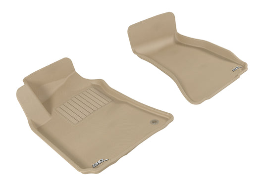 3D MAXpider 2008-2010 Dodge Challenger Kagu 1st Row Floormat - Tan