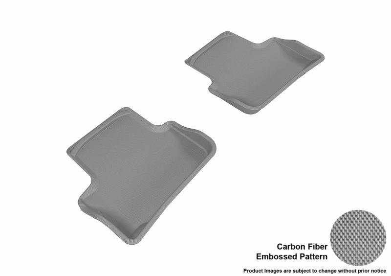 3D MAXpider 2005-2010 Chevrolet Cobalt Kagu 2nd Row Floormats - Gray