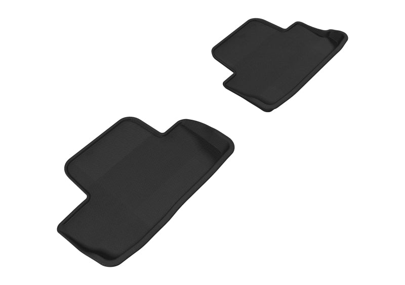 3D MAXpider 2005-2014 Ford Mustang Kagu 2nd Row Floormats - Gray