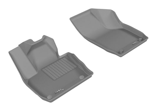 3D MAXpider 2015-2018 Audi Q3 Kagu 1st Row Floormat - Gray