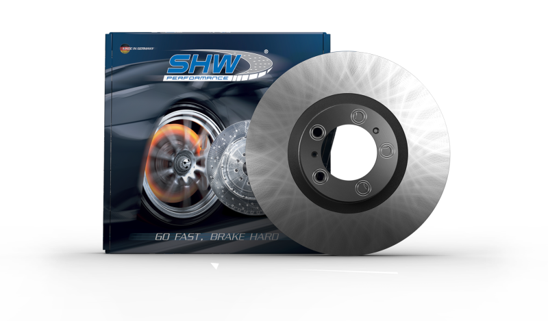 SHW 17-18 Audi A4 Allroad Premium 2.0L Rear Smooth Monobloc Brake Rotor (4H0615601Q)