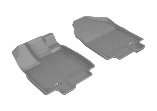 3D MAXpider 2018-2020 Honda Odyssey Kagu 1st Row Floormat - Gray