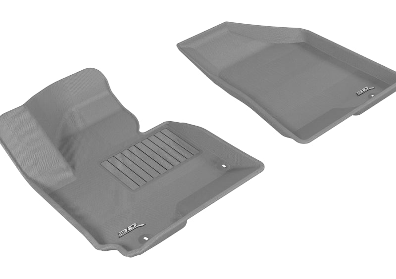 3D MAXpider 2014-2016 Kia/Hyundai Sportage/Tucson Kagu 1st Row Floormat - Gray