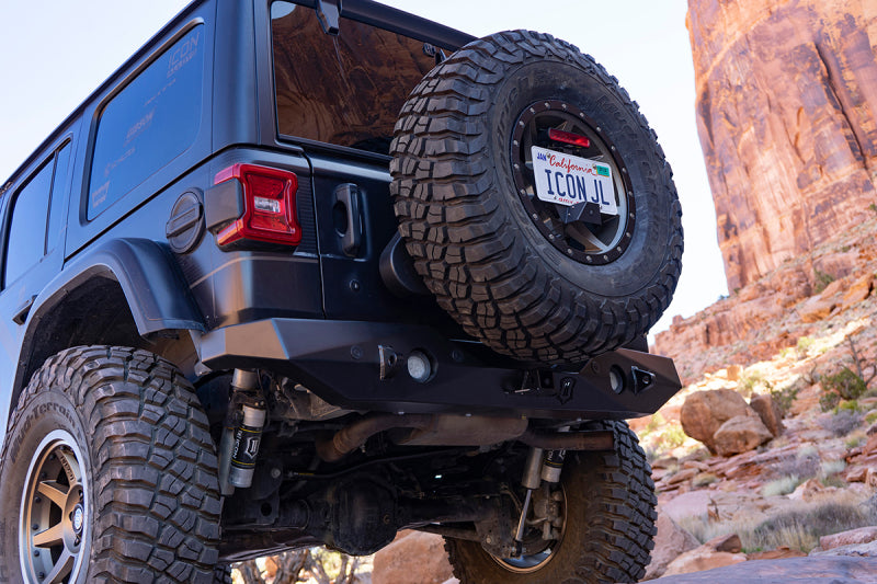 ICON 2018+ Jeep Wrangler JL Body Mount Tire Carrier Kit