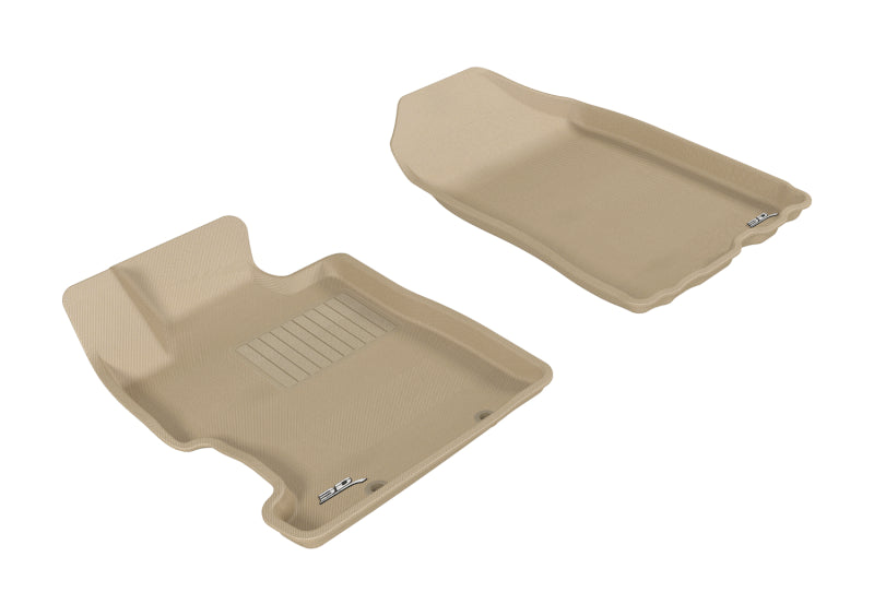 3D MAXpider 2006-2011 Honda Civic Kagu 1st Row Floormat - Tan