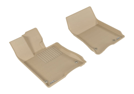 3D MAXpider 2014-2020 Acura RLX Kagu 1st Row Floormat - Tan