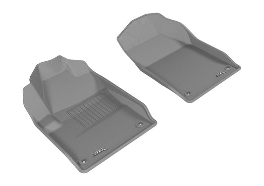 3D MAXpider 2013-2017 Dodge Dart Kagu 1st Row Floormat - Gray