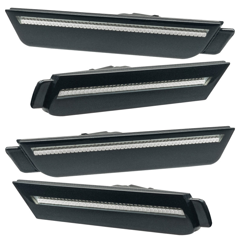 Oracle 10-15 Chevy Camaro Concept Sidemarker Set - Clear - Carbon Flash Metallic (GAR565)