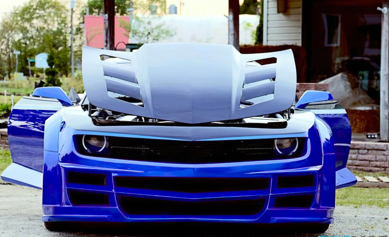 Oracle 10-15 Chevy Camaro Concept Side Mirrors - Ghosted - Kinetic Blue (WA7S)