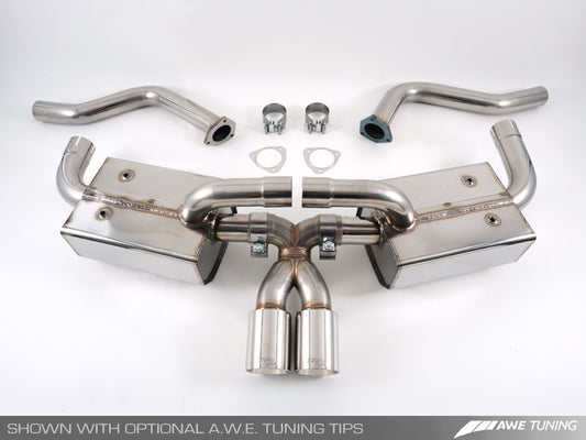 AWE Tuning 09-12 Porsche Cayman/Cayman S 987 / 09-12 Porsche Boxster 987 Performance Muffler