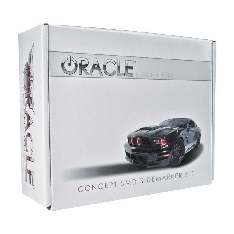Oracle 10-14 Ford Mustang Concept Sidemarker Set - Ghosted - Red Candy Tint Metallic (U6)