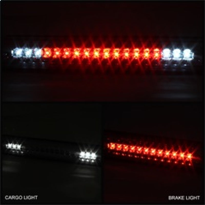 Xtune Chevy GMC C10 / Ck Series Sierra Silverado 88-98 LED 3rd Brake Light Chrome BKL-CCK88-LED-C