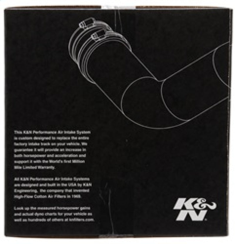 K&N 05-06 Kia Spectra L4-2.0L Polished Typhoon Short Ram Intake
