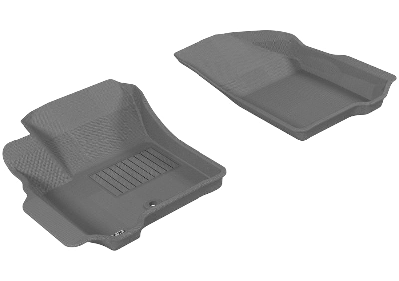 3D MAXpider 2009-2012 Dodge Journey Kagu 1st Row Floormat - Gray