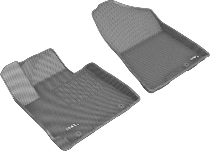 3D MAXpider 2019-2020 Hyundai Tucson Kagu 1st Row Floormat - Gray