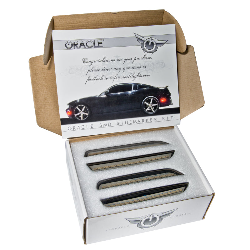 Oracle 10-14 Ford Mustang Concept Sidemarker Set - Ghosted - Red Candy Tint Metallic (U6)