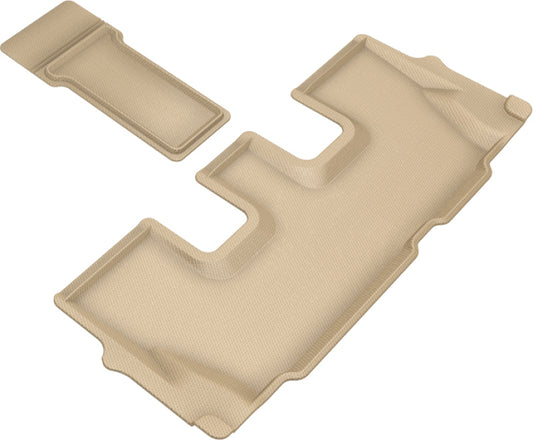 3D MAXpider 2020 Hyundai Palisade Kagu 3rd Row Floormats - Tan