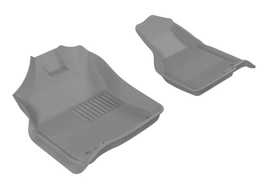 3D MAXpider 2012-2020 Dodge Ram 1500 Reg/Quad 2500/3500 Reg Kagu 1st Row Floormat - Gray