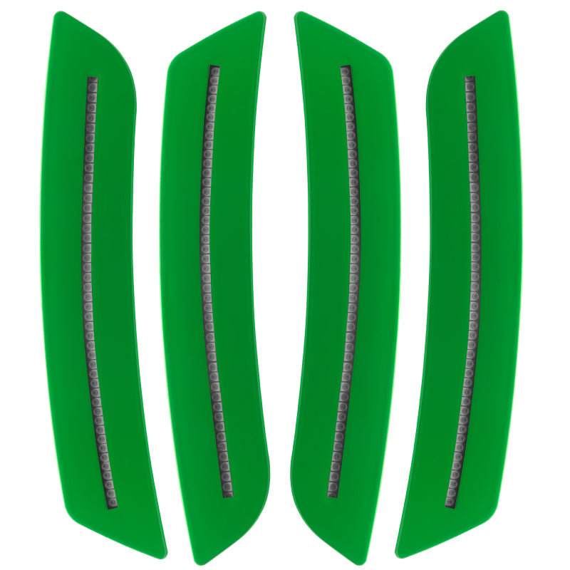 Oracle 16-19 Chevy Camaro Concept Sidemarker Set - Clear - Spitfire/Krypton Green (WA445B)