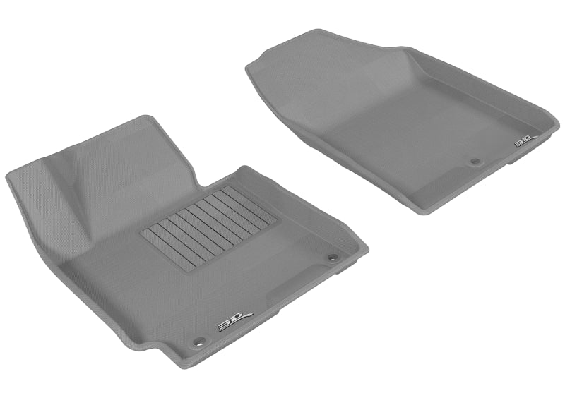 3D MAXpider 2014-2016 Hyundai Elantra Kagu 1st Row Floormat - Gray