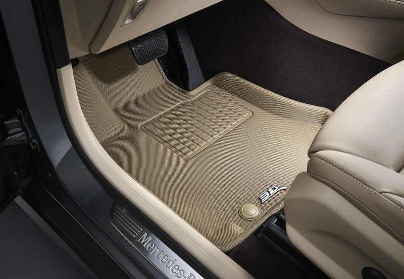 3D MAXpider 2019-2020 Lexus ES Kagu 1st Row Floormat - Tan