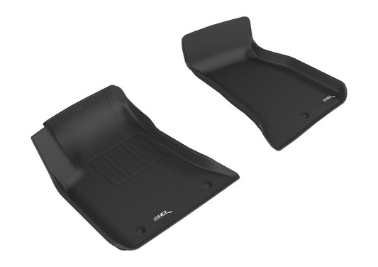 3D MAXpider 2011-2014 Dodge Challenger Kagu 1st Row Floormat - Black