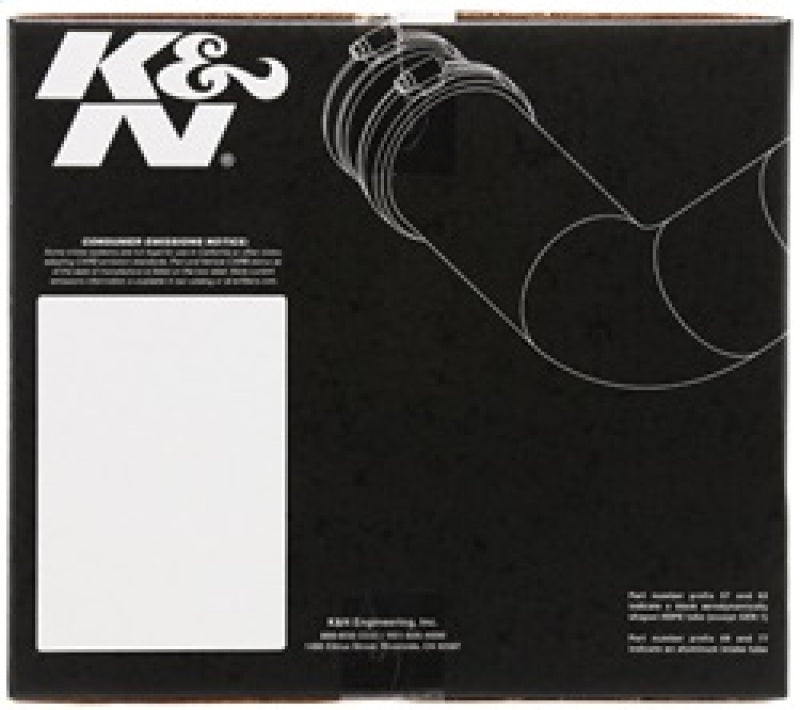 K&N 05-06 Kia Spectra L4-2.0L Polished Typhoon Short Ram Intake