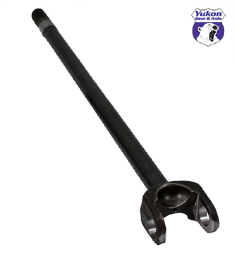 Yukon Gear 4340CM Left Hand Inner Axle For 79-87 GM 8.5in Blazer and Truck / Uses 5-760X U/J